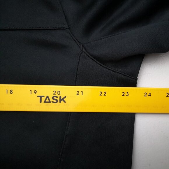 ACX Active Men's Size Large Black Fleece Lined Full Zip Hooded Jacket - Picture 9 of 12